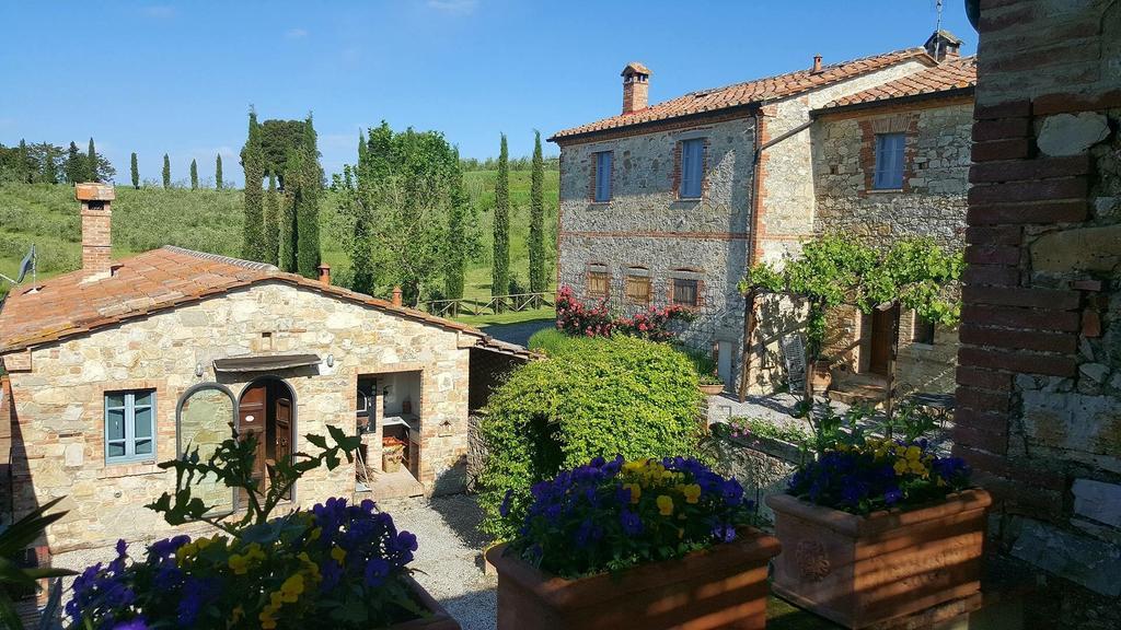Agriturismo Podere Alberese Asciano Eksteriør billede