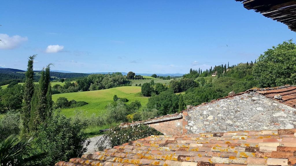 Agriturismo Podere Alberese Asciano Eksteriør billede