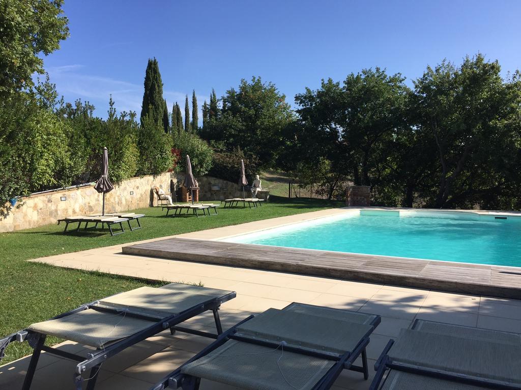 Agriturismo Podere Alberese Asciano Eksteriør billede